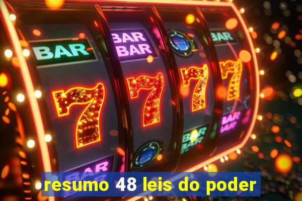 resumo 48 leis do poder